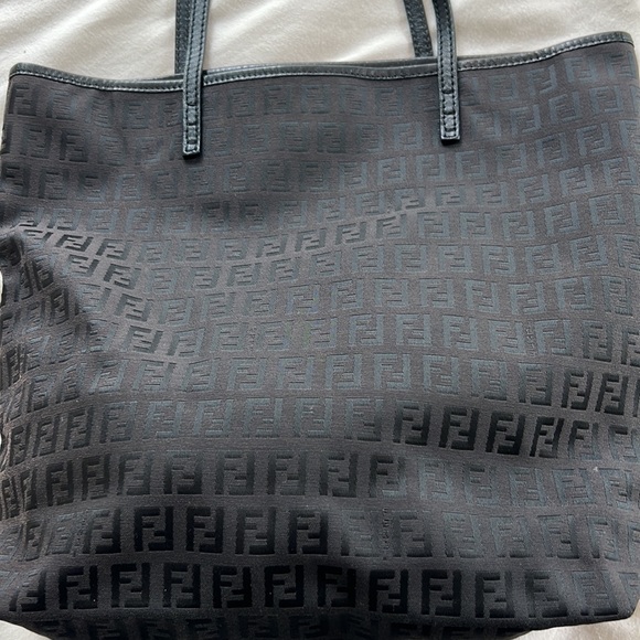 Fendi FF print tote bag - women - Leather/Nylon - Picture 16 of 16